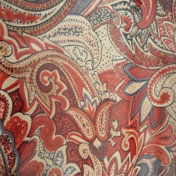 Zoey & Beth Paisley Blouse Size L - Picture 4 of 11